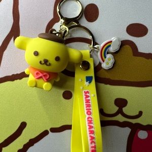 Pompompurin keychain